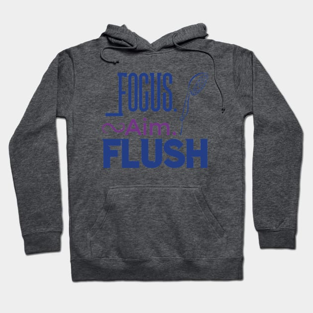 Focus Aim Flush Hoodie by Usea Studio